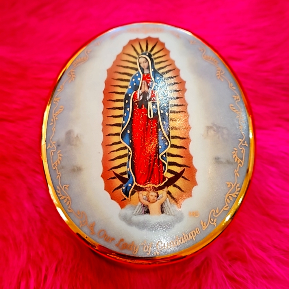 Catholic Music Box Our Lady Of Guadalupe Collection from Ardleigh-Elliott